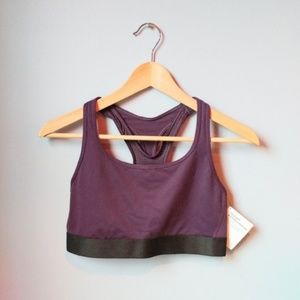 Victoria's Secret NWT Purple Racerback Sports Bra